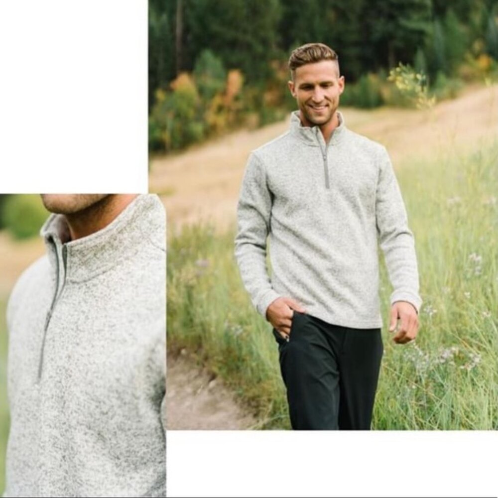 NEW Zyia Active Cabin 1/4 Zip Fleece Pullover XL
